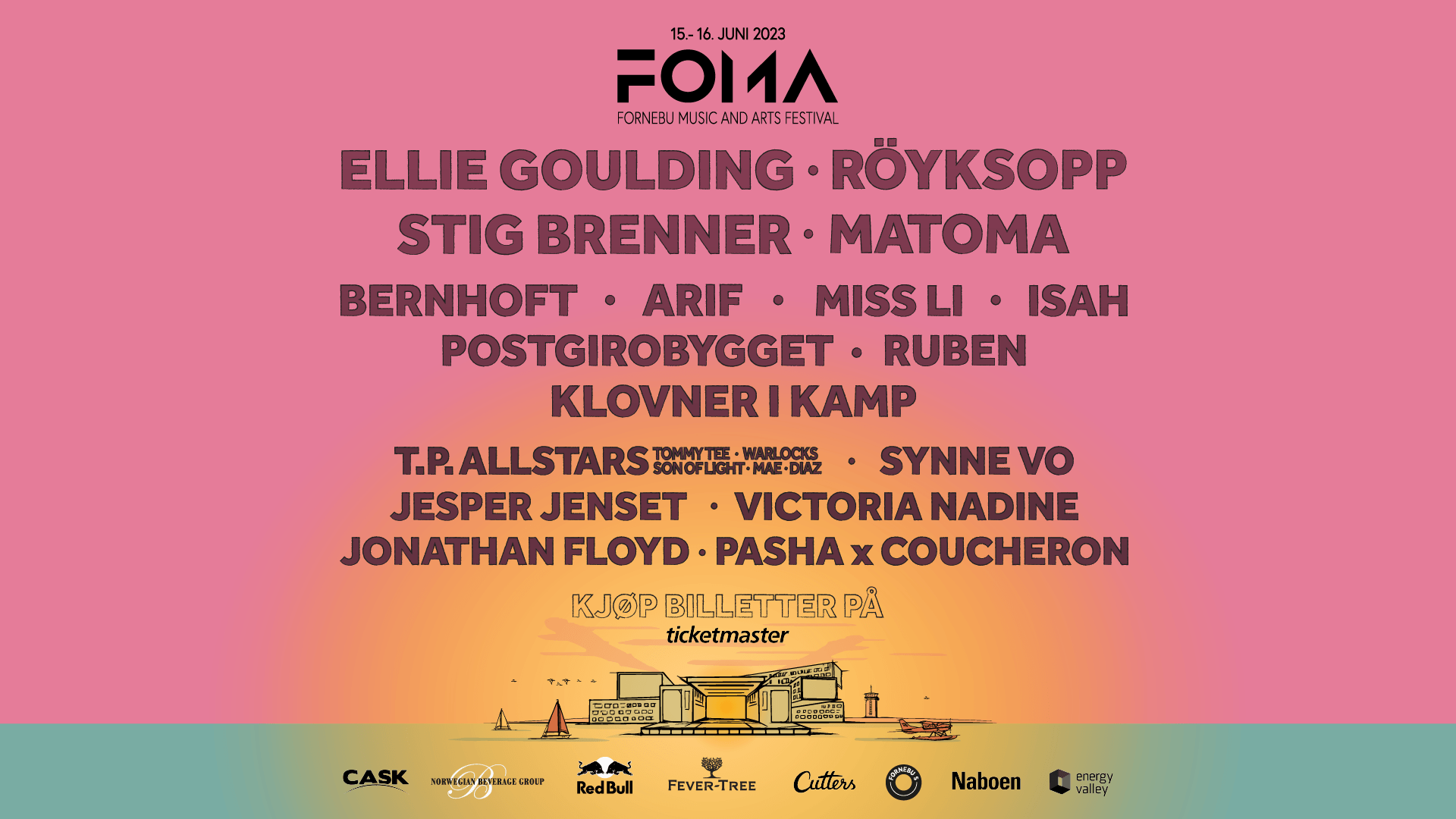 FOMA festivalen 15. og 16. juni 2023